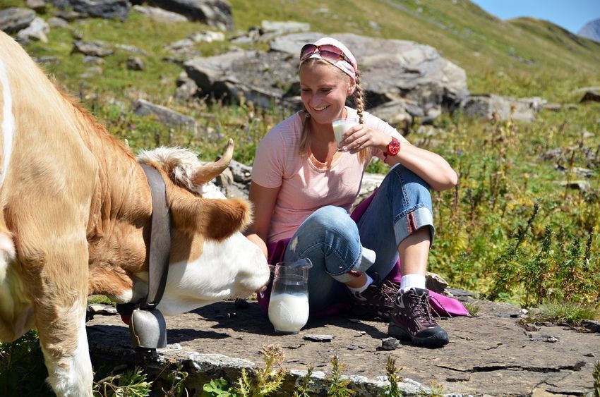 consumo de la leche cruda